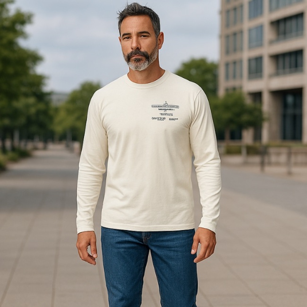FREEMAN HOLDING GROUP LONG SLEEVE TSHIRT IWA JIMA 80TH ANNIVERSARY VEIVJ M/L